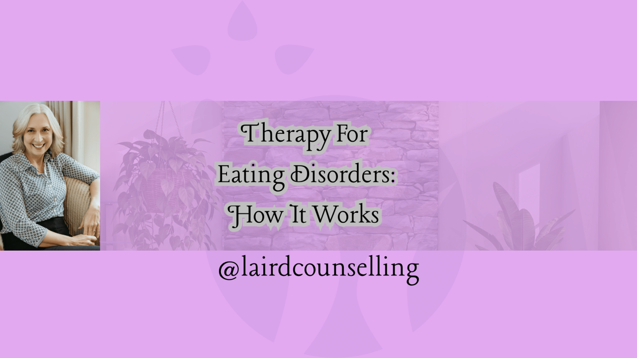 How Eating Disorder Therapy Works